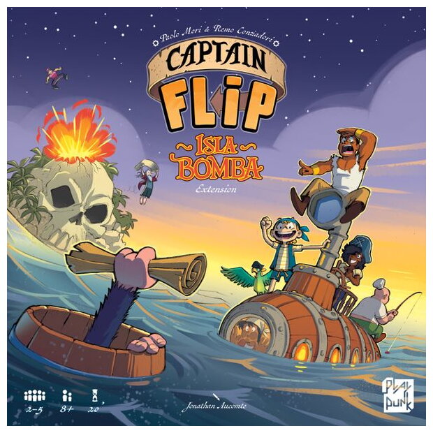 Boîte du jeu Captain Flip : Isla Bomba
